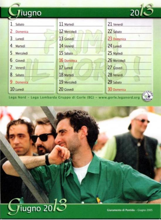 calendario lega 2013