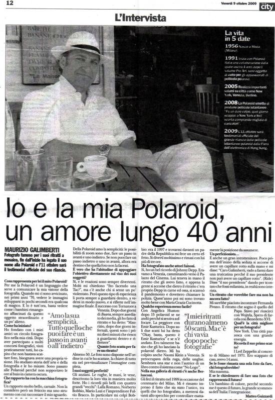 polaroid 40 anni