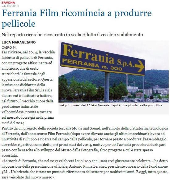 stampa - ferrania savona