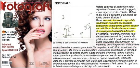 articolo amazon e copertina