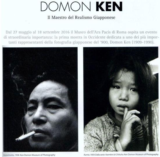 mostra Domon Ken